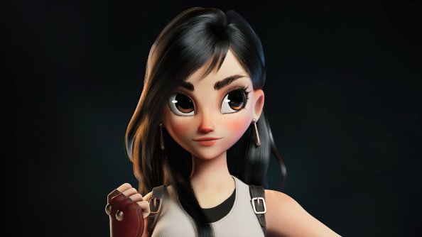 Tifa Lockhart 3d