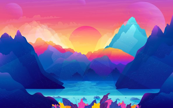 Sunrise Illustration