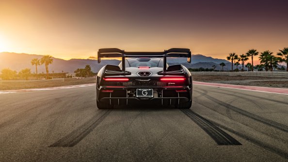 Mclaren Senna 8k Rear