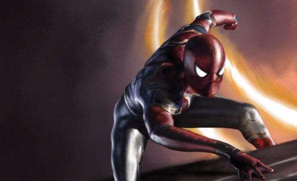 Spiderman Avengers Infinity War