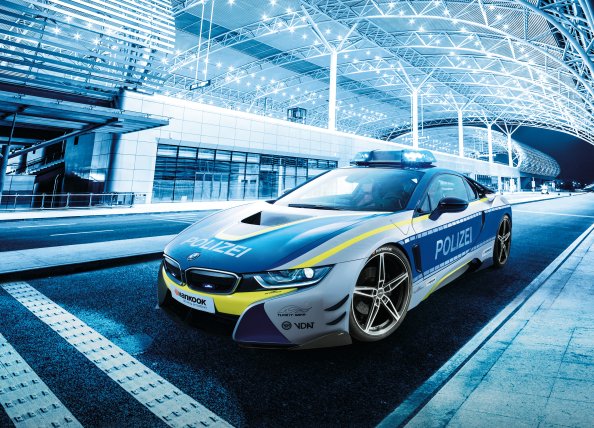 BMW I8 Polizei Car