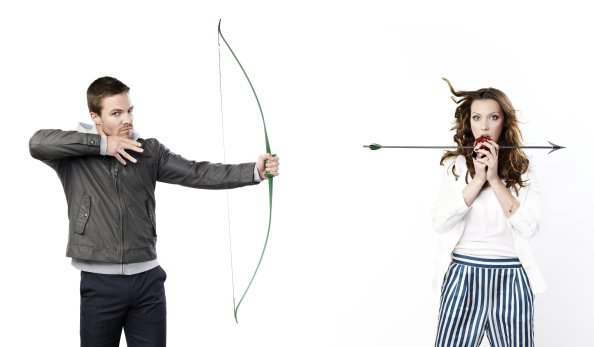 Stephen Amell And Katie Cassidy 8k