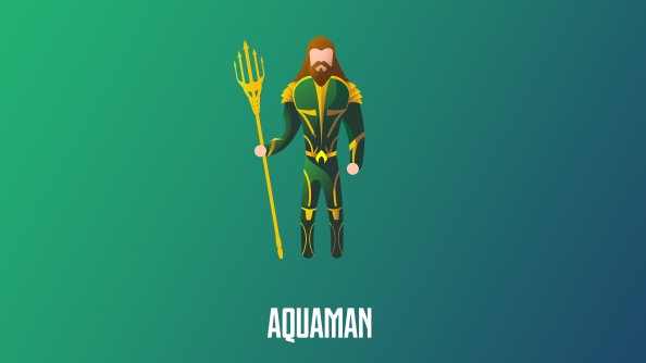 Aquaman Illustration 4k