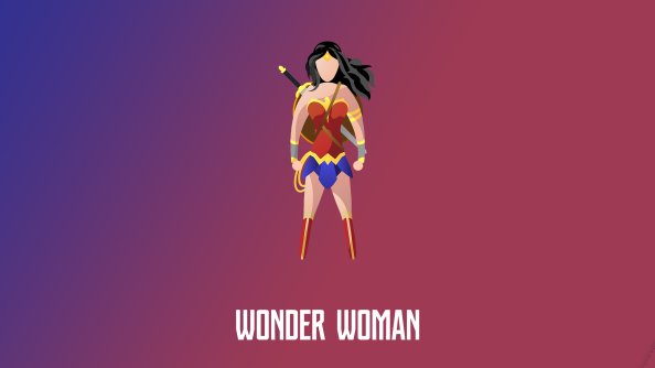 Wonder Woman Illustration 4k