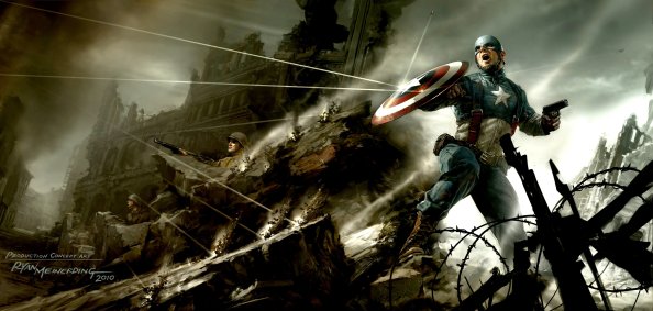 Captain America The First Avenger Artwork