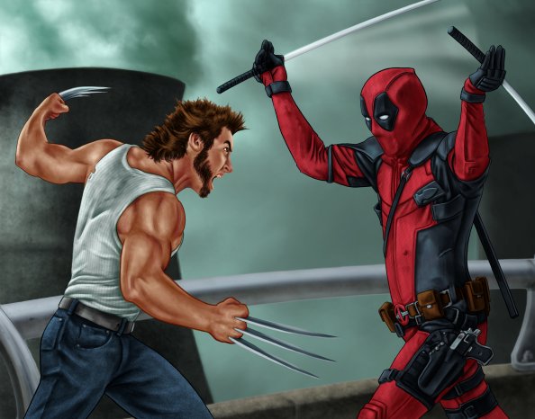 Deadpool Vs Wolverine 5k