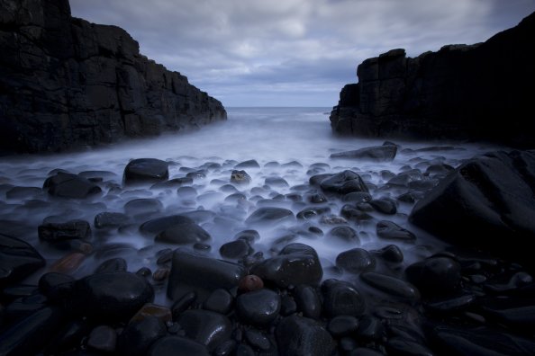 Rocks Pebbles Sea Ocean Beach