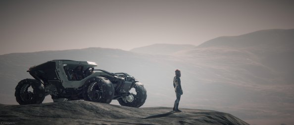 Star Citizen On Daymar 4k