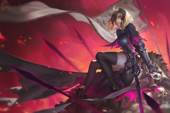 Fate Grand Order Jeanne Darc Alter Artwork