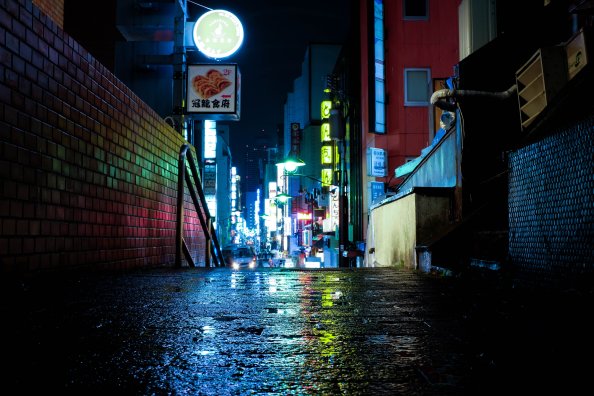 Japan Tokyo Urban Lights Neon 5k