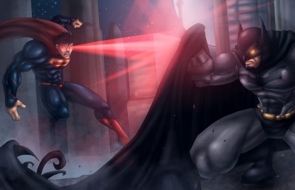 Batman Vs Superman Artwork 5k