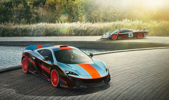 McLaren F1 McLaren MSO 675LT Gulf Racing Theme 2018