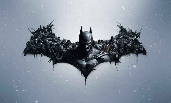 Batman Arkham Origins Logo 8k