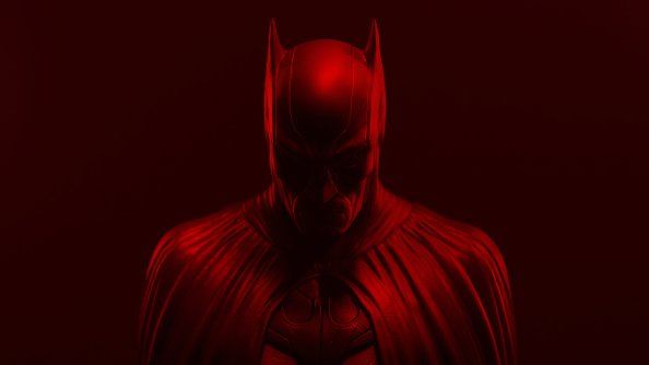 Batman Red Background