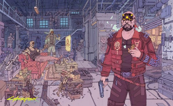 Cyberpunk 2077 Game Captain 4k
