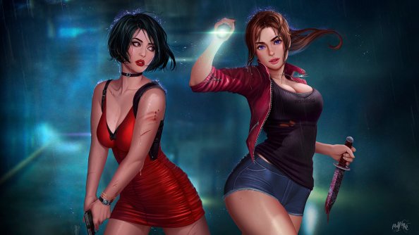 Ada Wong Claire Redfield