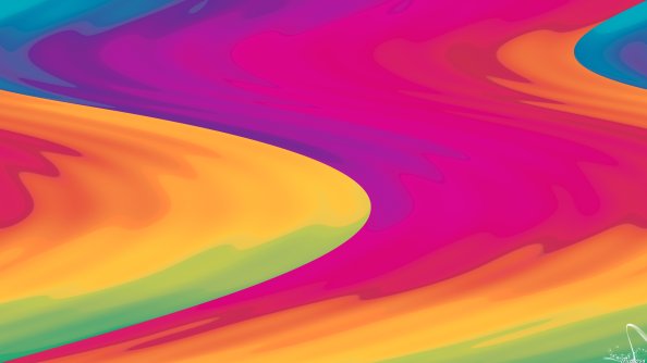 Colorful Colors Digital Art Gradient