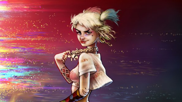 Harley Quinn Sketch Artwork 2020