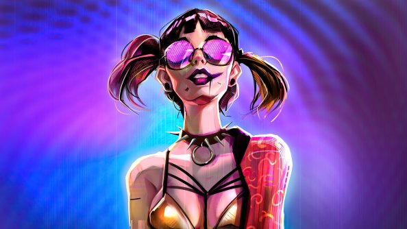 Harley Quinn Cyber 4k