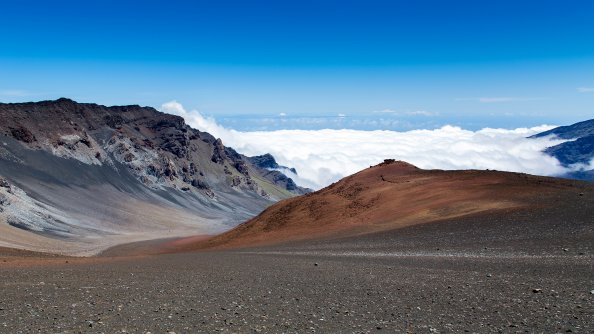 Volcano Haleakala On The Hawaiian Island 4k