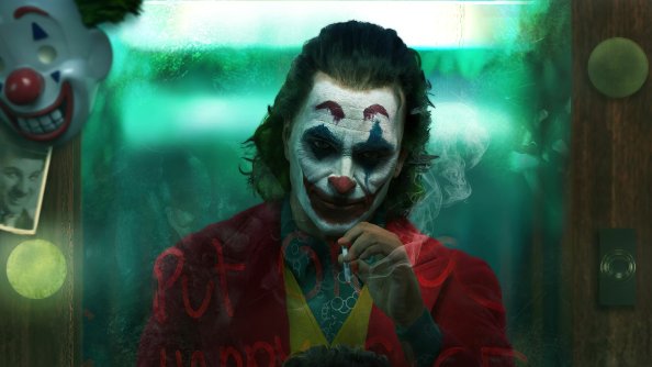 The Joker Fanart Smoke 4k
