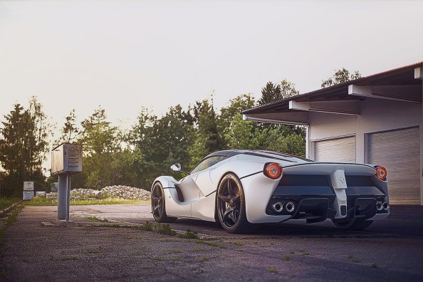 Laferrari 4k Rear