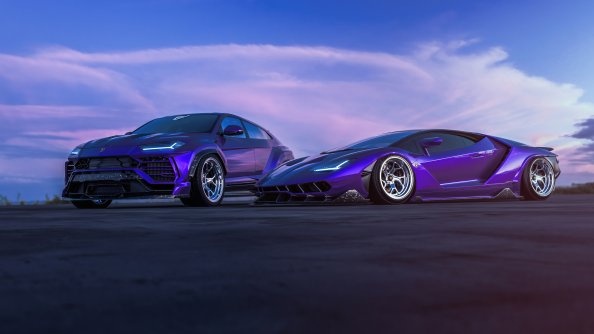 Lamborghini Centenario And Urus 4k