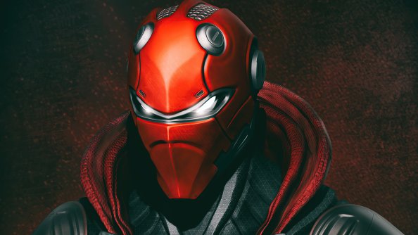 Red Hood Mask Eyes