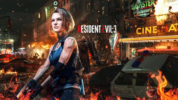 Jill Valentine Resident Evil 3 4k 2020