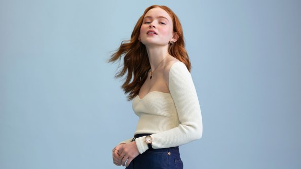 Sadie Sink Chopard Happy Diamonds Campaign