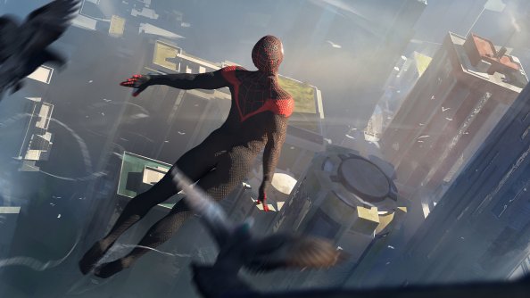 Spiderman Black Suit Up