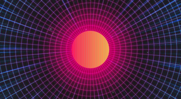 Synthwave Sun 4k