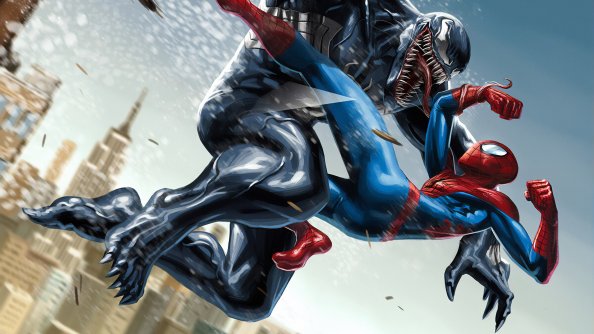 Venom Spiderman 4k