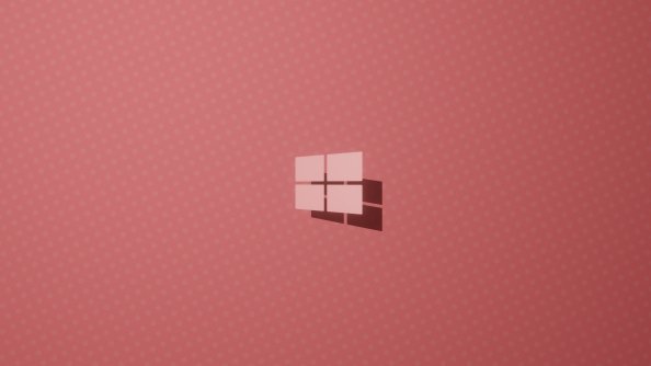Windows 10 Logo Pink 4k