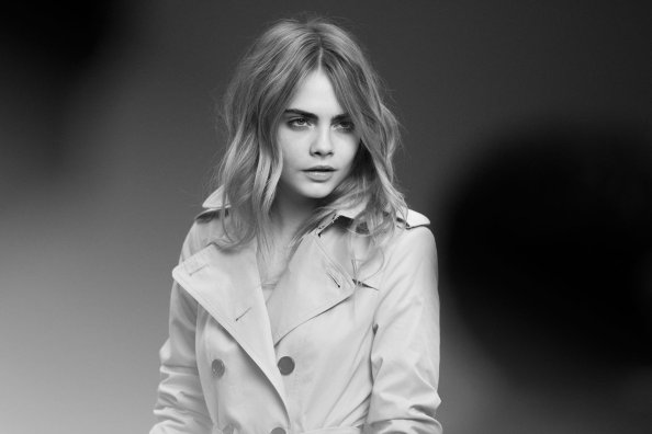 Cara Delevingne Monochrome