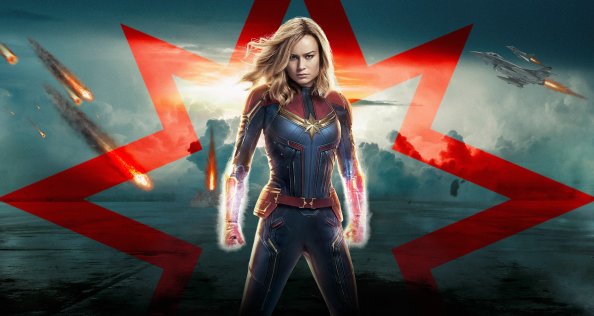 Captain Marvel 5k 2019 Poster