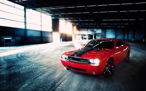 Dodge Challenger SRT Red