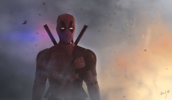 4k Deadpool Digital Artwork