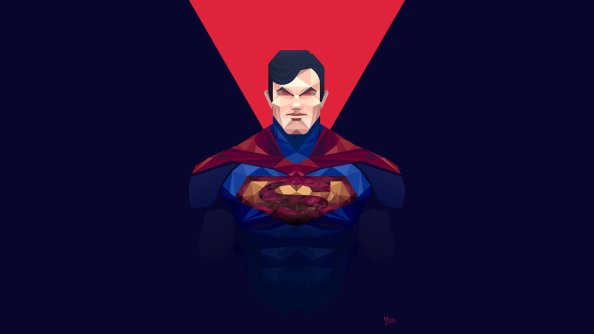 Man Of Steel Minimalism 4k
