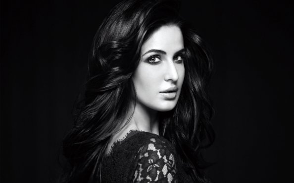 Katrina Kaif Grayscale
