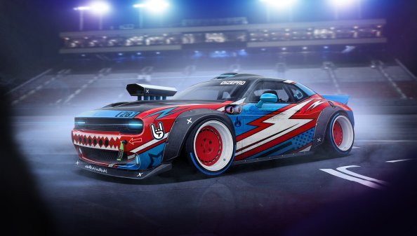 Amazing Drift Car Artwork