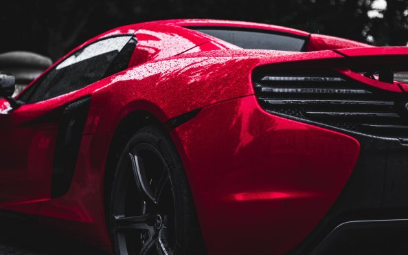 Red Mclaren Rear