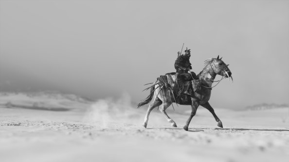 Assassins Creed Odyssey Rider In Storm 4k