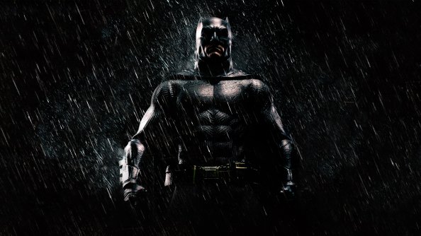Batman In The Rain