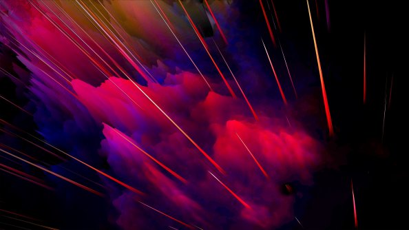 Pointed Needles Abstract 8k