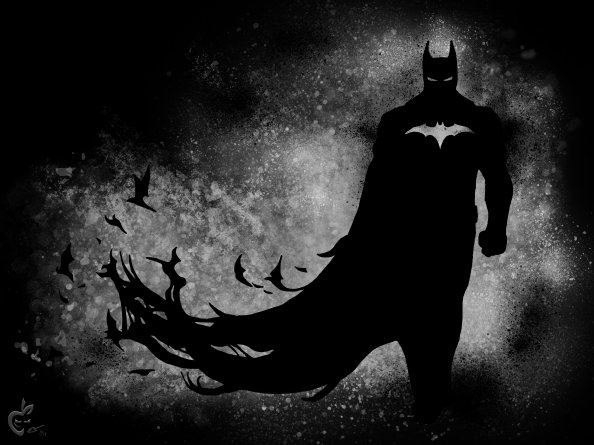 The Dark Knight Paint
