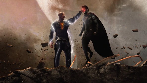 BlackAdam Vs Superman 4k