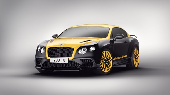Bentley Continental GT 24 Gold Black