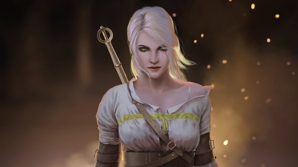 Ciri The Witcher 3 Wild Hunt 4k