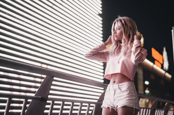 Ubran Nights Girl Crop Top 5k